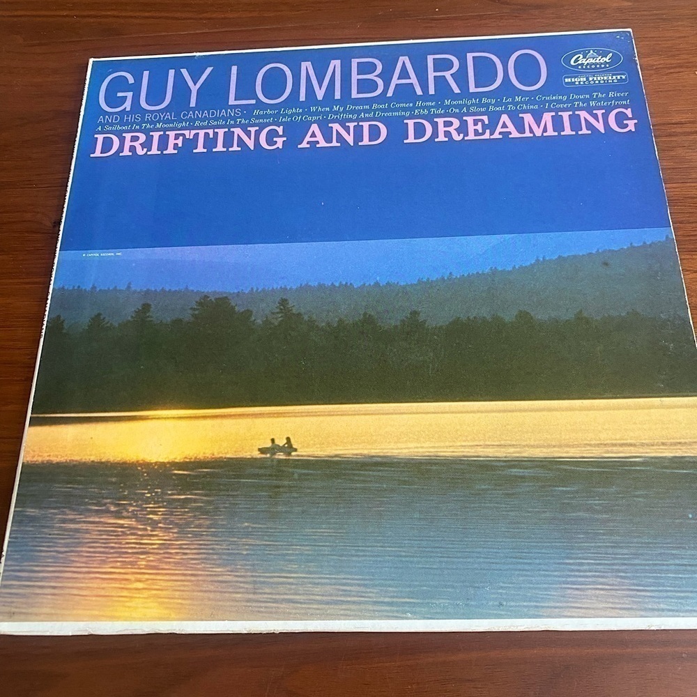 Guy Lombardo Drifting and Dreaming Vinyl